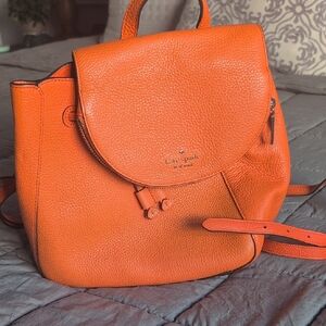 Kate Spade Vibrant Orange Backpack